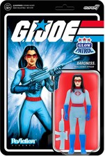 Super7 - G.I. Joe ReAction Figures Wave 1B - Baroness  Glow Patrol   SDCC Exclus