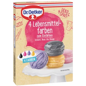 Oetker 4 Lebensmittelfarben 0,08 KG - Imagen 1 de 1