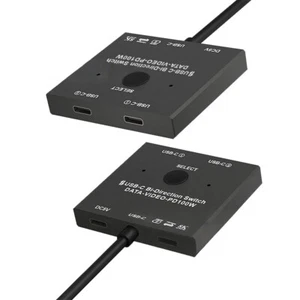 Przełącznik typu C 8K 60Hz HD Przecinarka do ekranu 10Gbps PD100W Pełny funkcjonalny interfejs - Zdjęcie 1 z 12