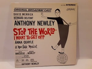 Stop the World I Want to Get Off Original Broadway Cast LP 1965 Vinyl Cover fast neuwertig - Bild 1 von 5