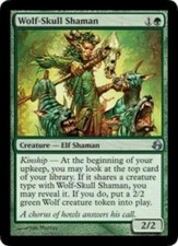 4 Wolf-Skull Shaman - LP - Morningtide - mtg - 4x x4