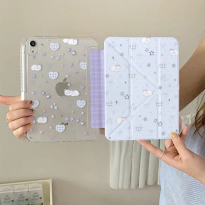 Case for IPad 5 6 7 8 9 10th Generation Air 2 3 4 Mini Pro11 Cartoon Anti Shock - Image 1 of 4