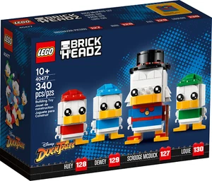 LEGO BRICKHEADZ 40477 Huey #128 Dewey #129 Scrooge McDuck #127 Louie #130 - Bild 1 von 3