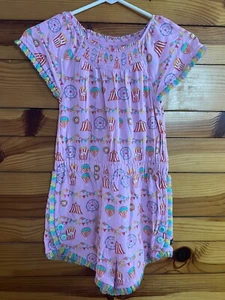 Matilda Jane Carnival Fun Romper EUC Girls Let's Go Together Circus Tent Size 10 - Picture 1 of 3