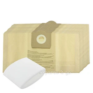 15 x Vacuum Bags & Foam Filter Fits GOBLIN Aquavac Hoover Dust Bag Double Walled - Picture 1 of 3