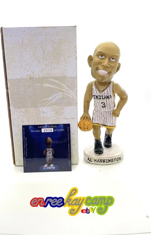 Al Harrington Indiana Pacers #3 Collectible bobblehead Bobble NIB #2019 Cover