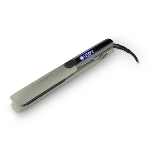 Plancha plana StyleCraft Sage Professional vibradora de 1” pulgada con sellado de queratina SC714GR - Imagen 1 de 1
