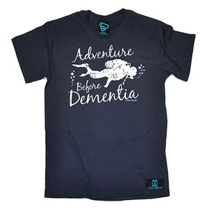 Adventure Before Dementia Scuba Diving T-SHIRT Diver Scuba birthday fashion gift - Picture 1 of 11