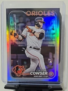 Actualización Topps 2024 Colton Cowser #US72 Rainbow Foil RC debut de novato Orioles - Imagen 1 de 6