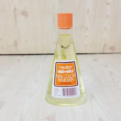 Vintage 1980s Nail Polish Remover Full Glass Bottle 4 Oz Movie Prop - Image 1 of 4