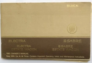 Buick Bedienungsanleitung Le Sabre Electra 1980 - Bild 1 von 2