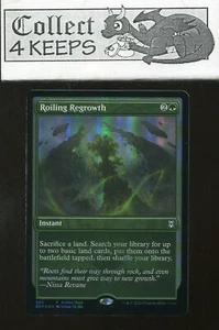 Roiling Regrowth Zendikar Rising Promo Pack Lámina Nrmt - Imagen 1 de 2