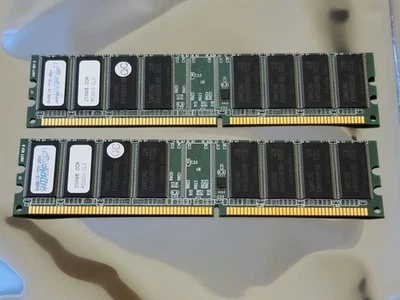 512MB (2x256MB ) SimpleTech PC3200 APP00-21077-607 RAM DDR from Power Mac G5 ㈥ - Image 1 of 4