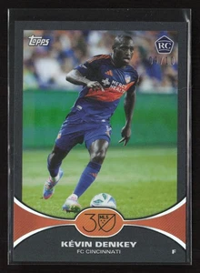 2025 Topps MLS 30th Anniversary #29 Kevin Denkey Black Foil RC /10 - Picture 1 of 2