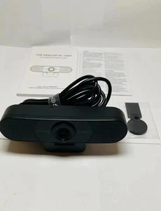 EMEET C960 HD USB Webcam 1080P 30FPS Webkamera mit Mikrofon schwarz - ohne Karton - Bild 1 von 1