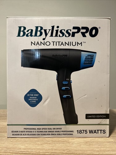 BaBylissPRO Hair Dryer, Nano Titanium Rapido