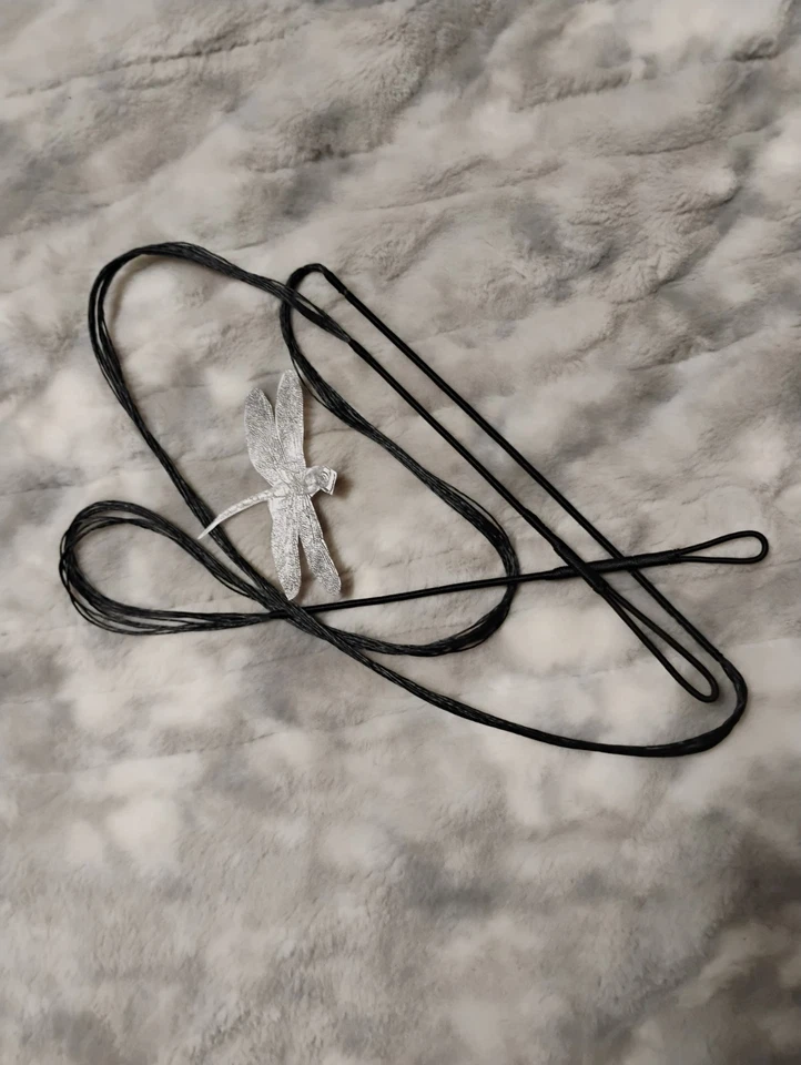 Dragonfly Black Bowstring for AMO 58" recurve bow/ the actual length 54" - Image 1 of 1