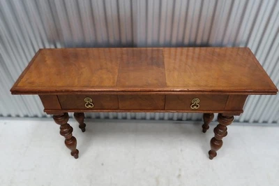 Baker Milling Road West Indies Mahogany Console Table - Image 1 of 4