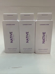 Paquete de 3 NATIVE - Jabón Corporal - Lavanda y Rosa - 18 fl oz - Imagen 1 de 8