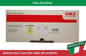 44318605 Oki C710 Cartuccia del Toner Giallo - Afbeelding 1 van 3