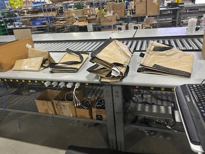 DURASACK HEAVY DUTY HOME YARD BAGS 4 PCS SET REUSABLE SELF-STANDING LAWN - TAN - Image 1 of 4