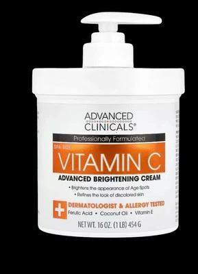 Advance clinical vitamin c  Advance brightening cream.  - Image 1 of 3