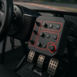 SimRacing Button Box - Kompatibel mit SimHub und PC Spielen - USB Plug&Play - Bild 1 von 10