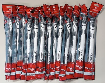 **CLEARANCE** 13 SuperStroke Traxion Tour Golf Grips Undersize White Gray *NIP*