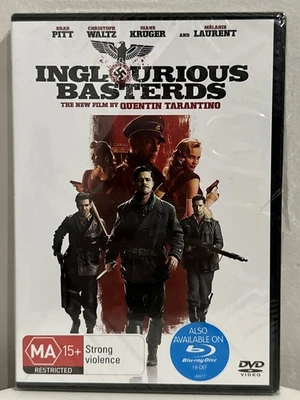 Inglorious Basterds (DVD 2009) Quentin Tarantino, R4, NEW + Free Post - image 1 of 2