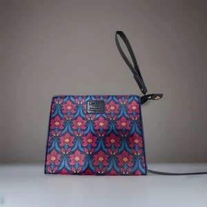 Borsa da toeletta Liberty Of London British Airways 1a classe blu con zip - Foto 1 di 6