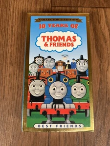 10 Years Of Thomas The Tank Engine & Friends Collector Edition VHS New Sealed - Picture 1 of 6