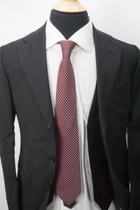 Sartoria Partenopea Black Wool 3 Pc Suit Jacket Pants Vest 34R NEW - Picture 1 of 10