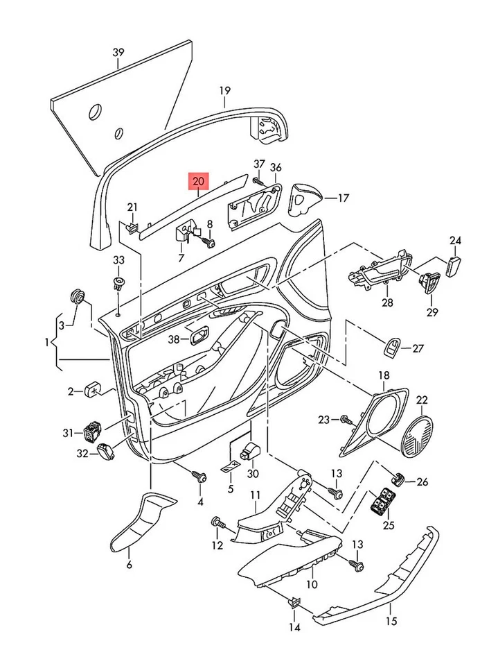 Inserto de moldura genuino AUDI A4 Avant S4 quattro acero inoxidable 8K0867410H2H1 Foto 1 de 1