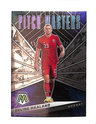 2021-22 PANINI MOSAIC FIFA ROAD TO WORLD CUP 4 ERLING HAALAND INSERT - Image 1 of 2
