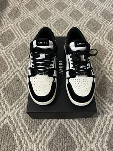 Amiri Leopard Skel Low Top Sneakers - Picture 1 of 6