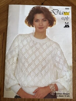 Vintage Diana 12 ply pattern book 12 Fashion Designs in Diana 12 Ply VGC - Image 1 of 4