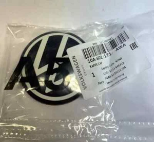 VW ID 3 4 Emblem Nabendeckel Alufelge Abdeckkappe 10A601171 NEU - Bild 1 von 3