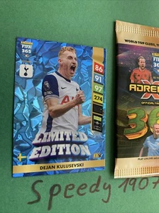 Panini Adrenalyn XL 24 25 FIFA 365 Limited Edition Kulusevski Tottenham 2025 - Bild 1 von 1