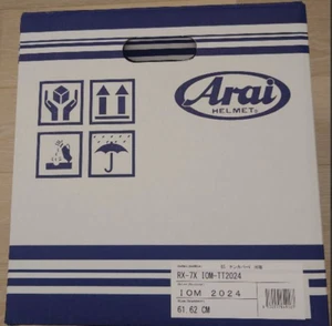Arai RX-7X IOM TT 2024 Limited Edition Isle of Man Full-Face Helmet Size XL - Imagen 1 de 14