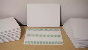 US Stock 108pcs ABS Styrene Plastic Flat Sheet Plate 8" x 11" x 0.125" WHITE - Picture 1 of 5