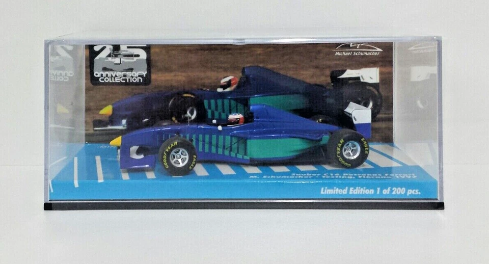 MODELLINO AUTO 1:43 MINICHAMPS FORMULA 1 SAUBER C16 SCHUMACHER TEST FIORANO 1997 - Immagine 1 di 4