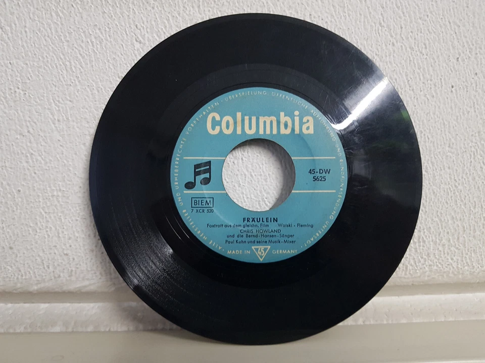 Chris Howland und die Boys - Mama / Fräulein 7“  1959  Japanisches Abschiedslied - Bild 1 von 2