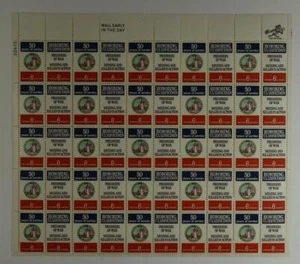 US SCOTT 1421-1422 PANE OF 50 HONORING US SERVICEMEN STAMPS 6 CENT FACE MNH - Picture 1 of 1