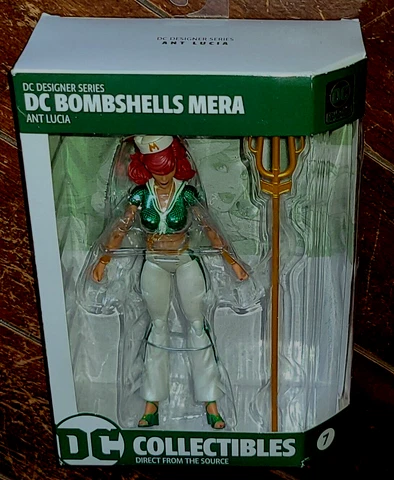 DC Designer Series: 2017 DC BOMBSHELLS 6.8" MERA Action Figure by Ant Lucia Cover