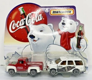 1999 Matchbox Coca-Cola Dad’s And Son’s Ford Truck Set Collectibles SKU U11 - Picture 1 of 3