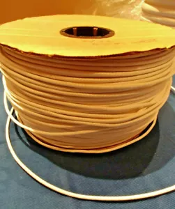 12yd 5/32" Firm Welt Cord Piping RTEX white cellulose filler upholstery sewing - Picture 1 of 3