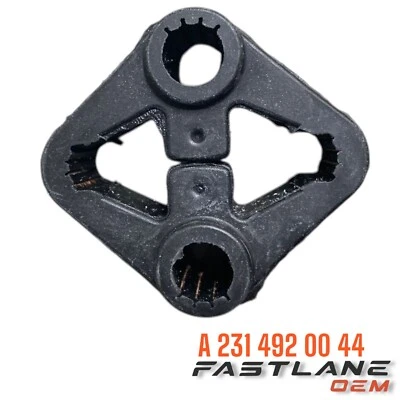 2014-2025 MERCEDES-BENZ CLA250 REAR PIPE HANGER BRACKET NEW OEM A 231 492 00 44 - Image 1 of 4