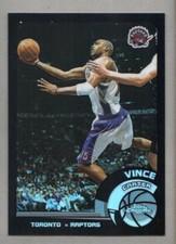 2002-03 Topps Chrome Basketball Black Border Refractor #30 Vince Carter 50/99