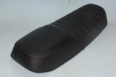 Yamaha TX500 XS500 dual passenger low profile motorcycle seat saddle CODE: D9072 - Image 1 of 4