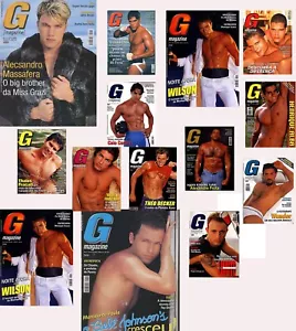BRAZIL’S PLAYGIRL MAGAZINE COLLECTION 2 2001-2003 ON CD HAIRY HUNKS - Imagen 1 de 3
